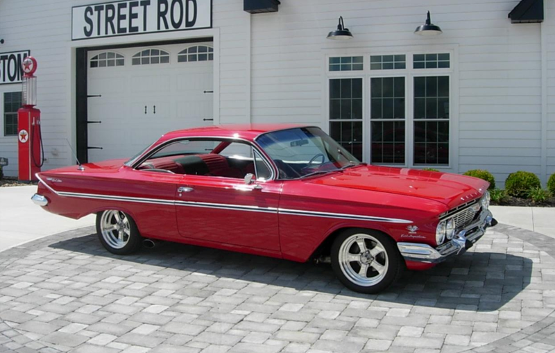Imagen: Classic Cars. (No, tampoco es el Chevrolet Bel–Air 1961 que fue destruido en el incendio)